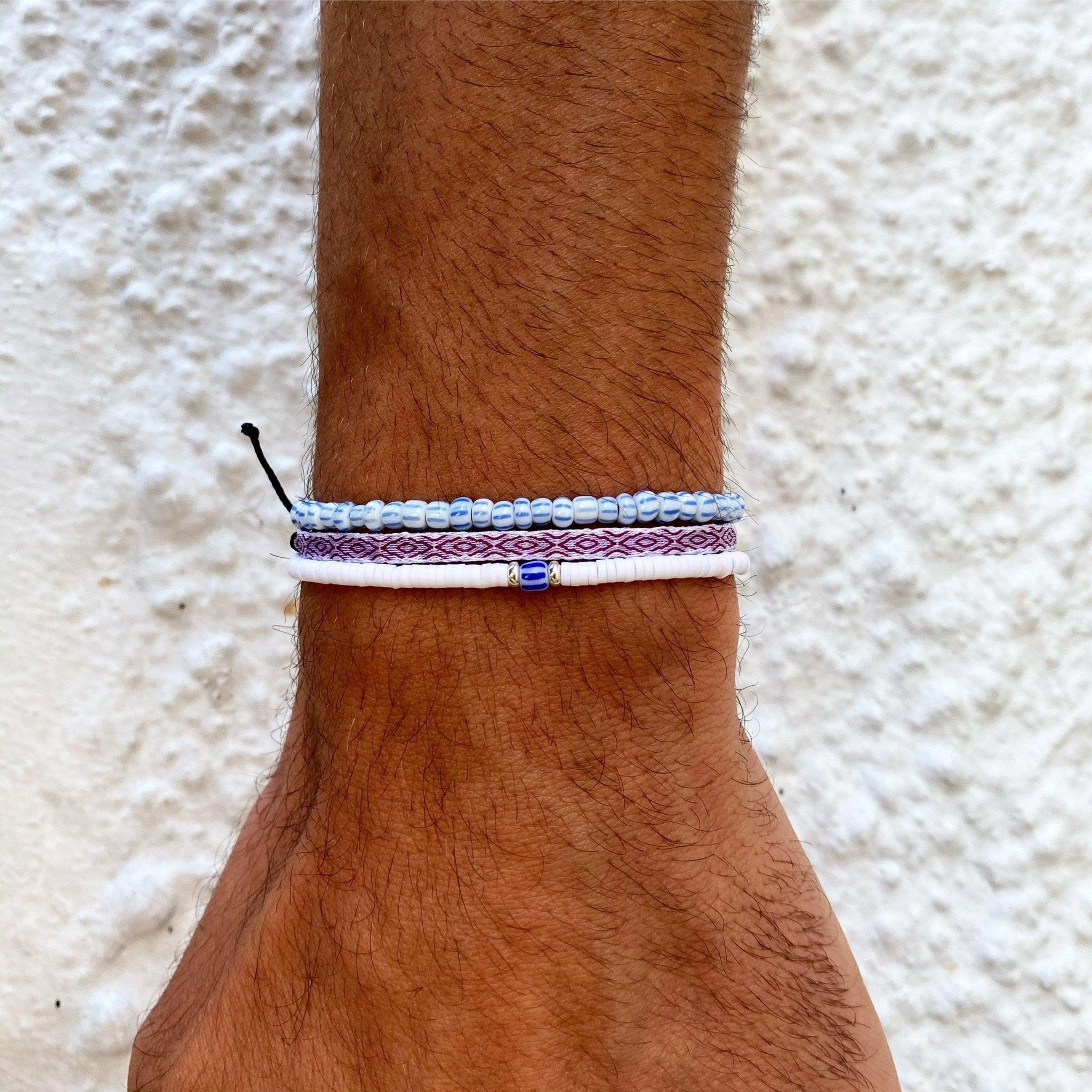 3mm Disc "Dandy Bracelet" (Light Blue) - Image 2
