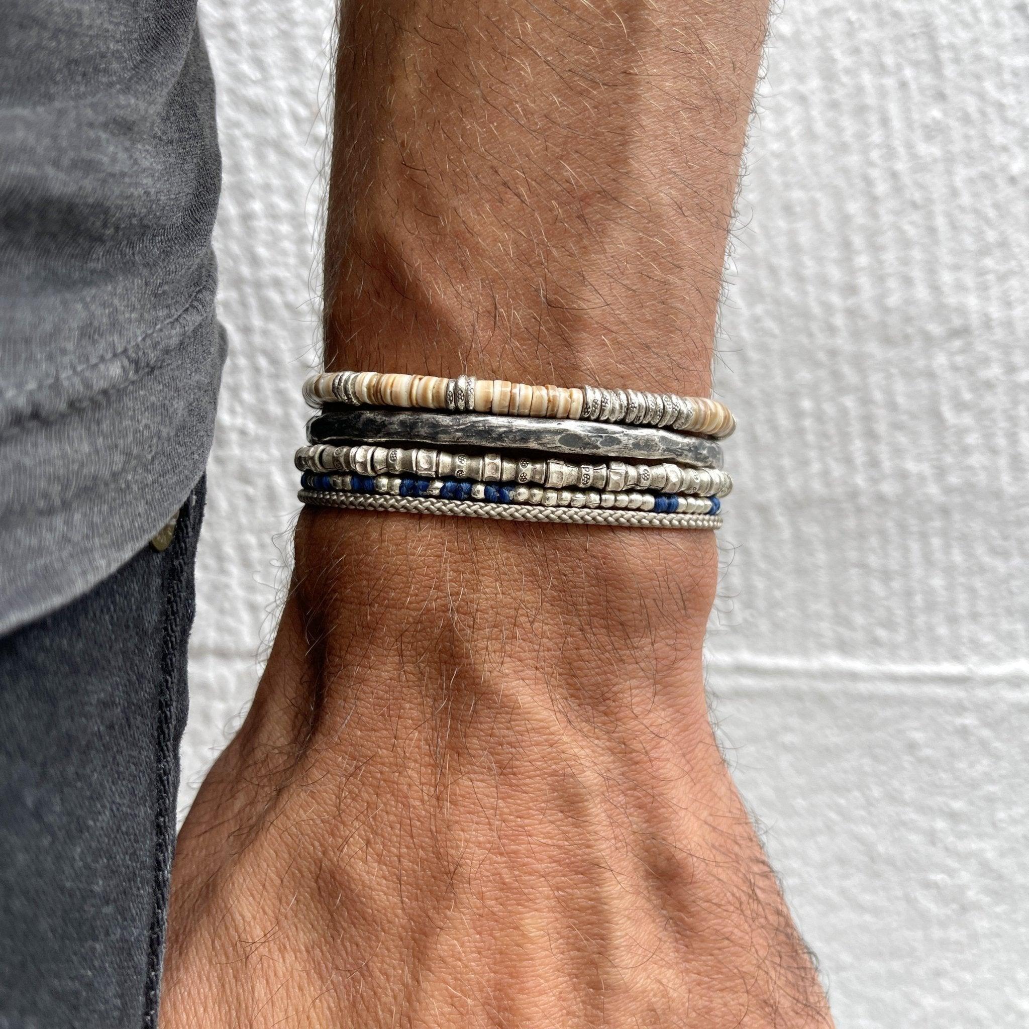 4mm " Bayu" Silver Bracelet - Image 4
