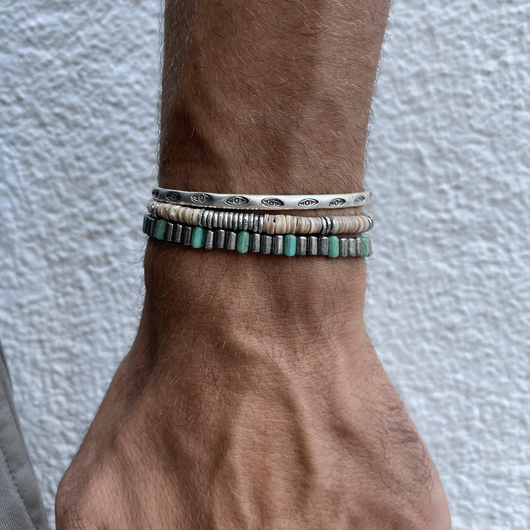 5mm "Paphos" Silver Bracelet - Image 3