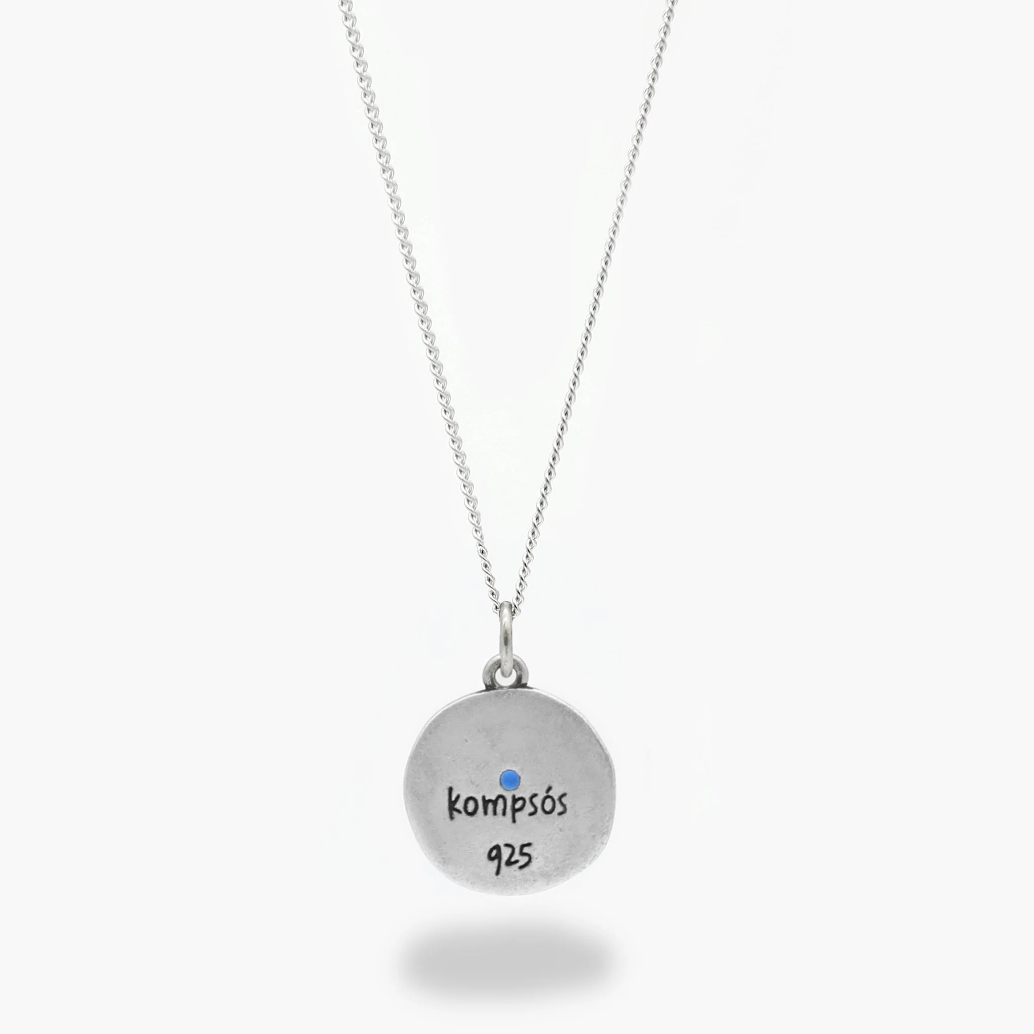 Enamelled "Thessaloniki"  Evil Eye Necklace - Image 3