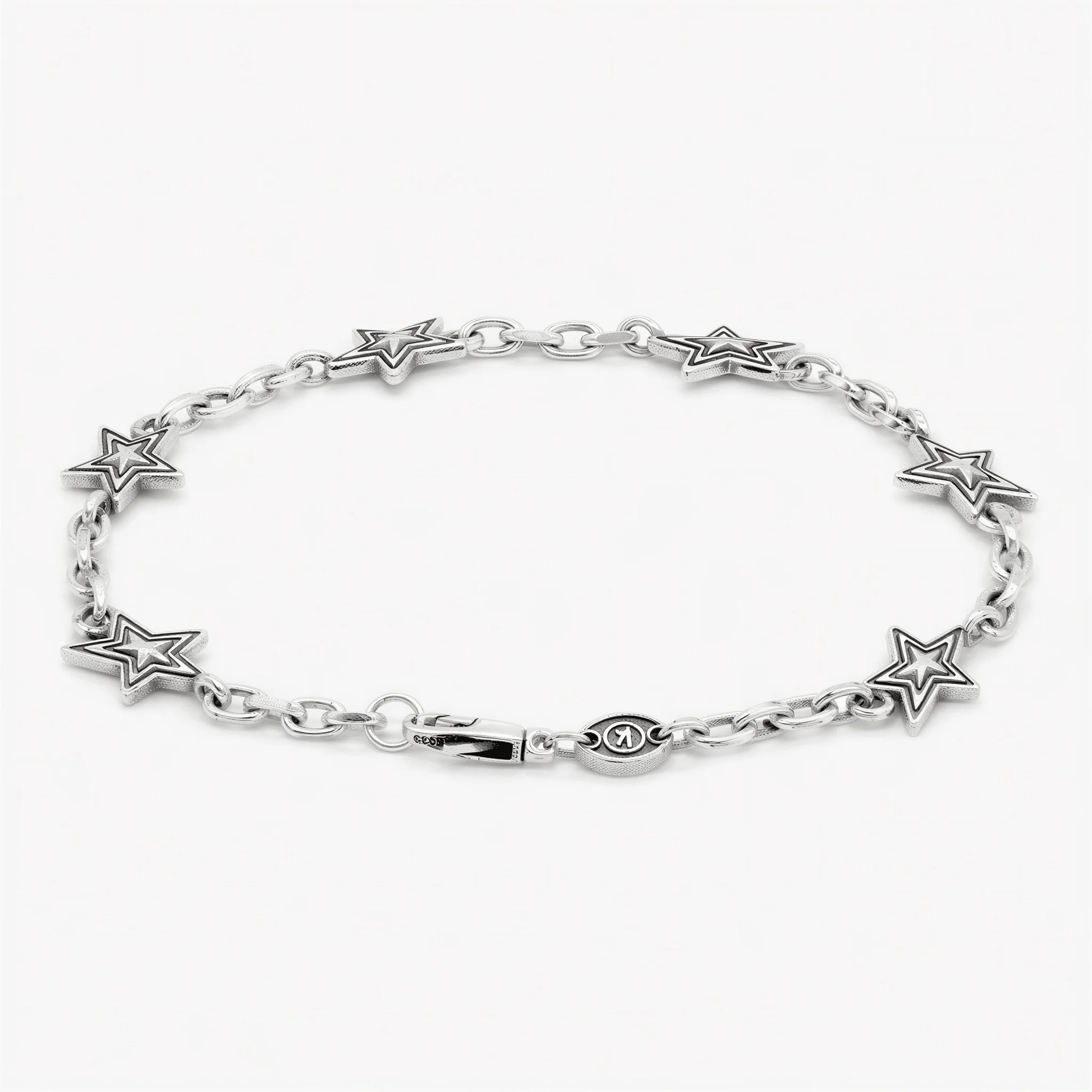 Shooting Star Sterling Silver Chain Bracelet - Image 2