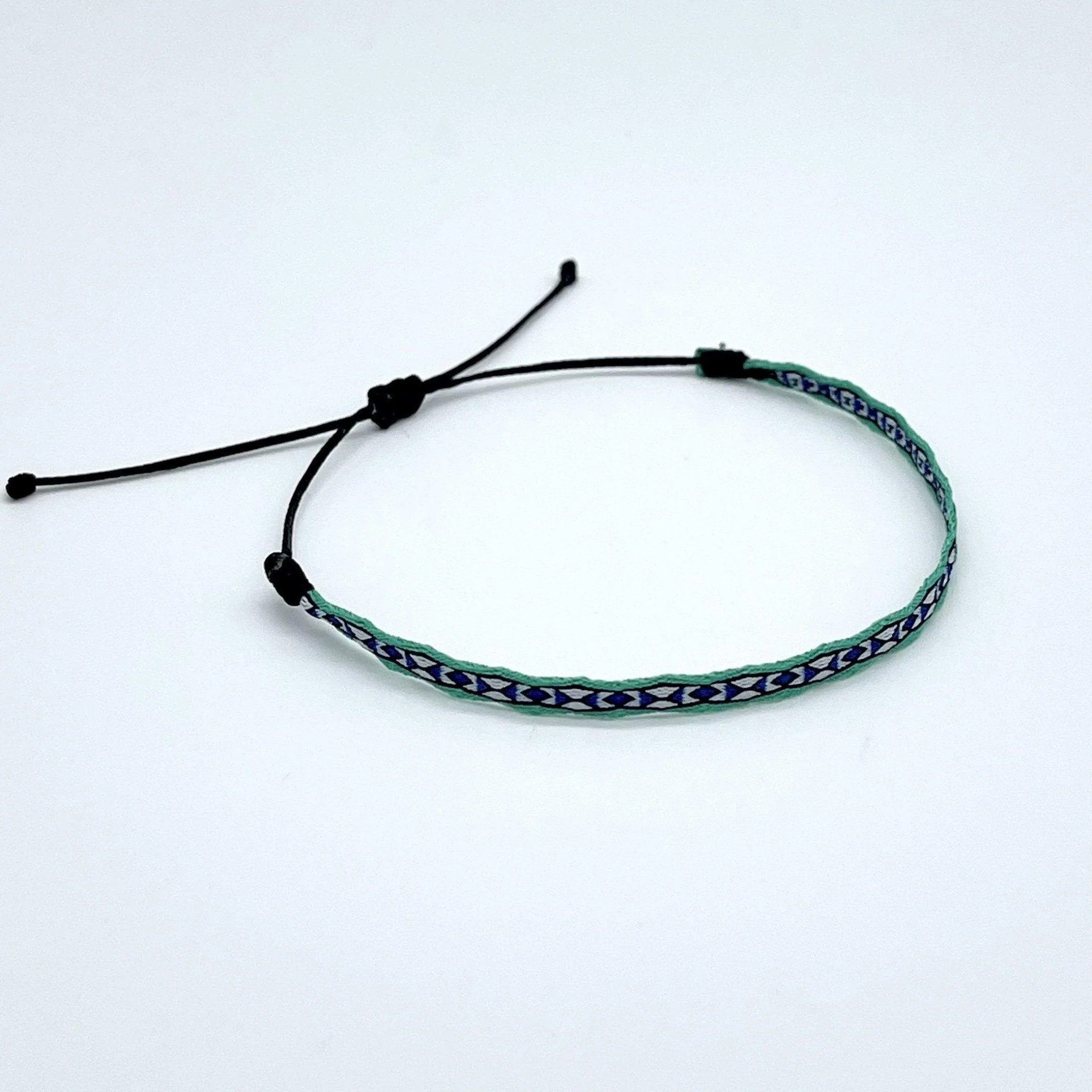 Handmade Purnama Bracelet (Blue/Green) - Image 2