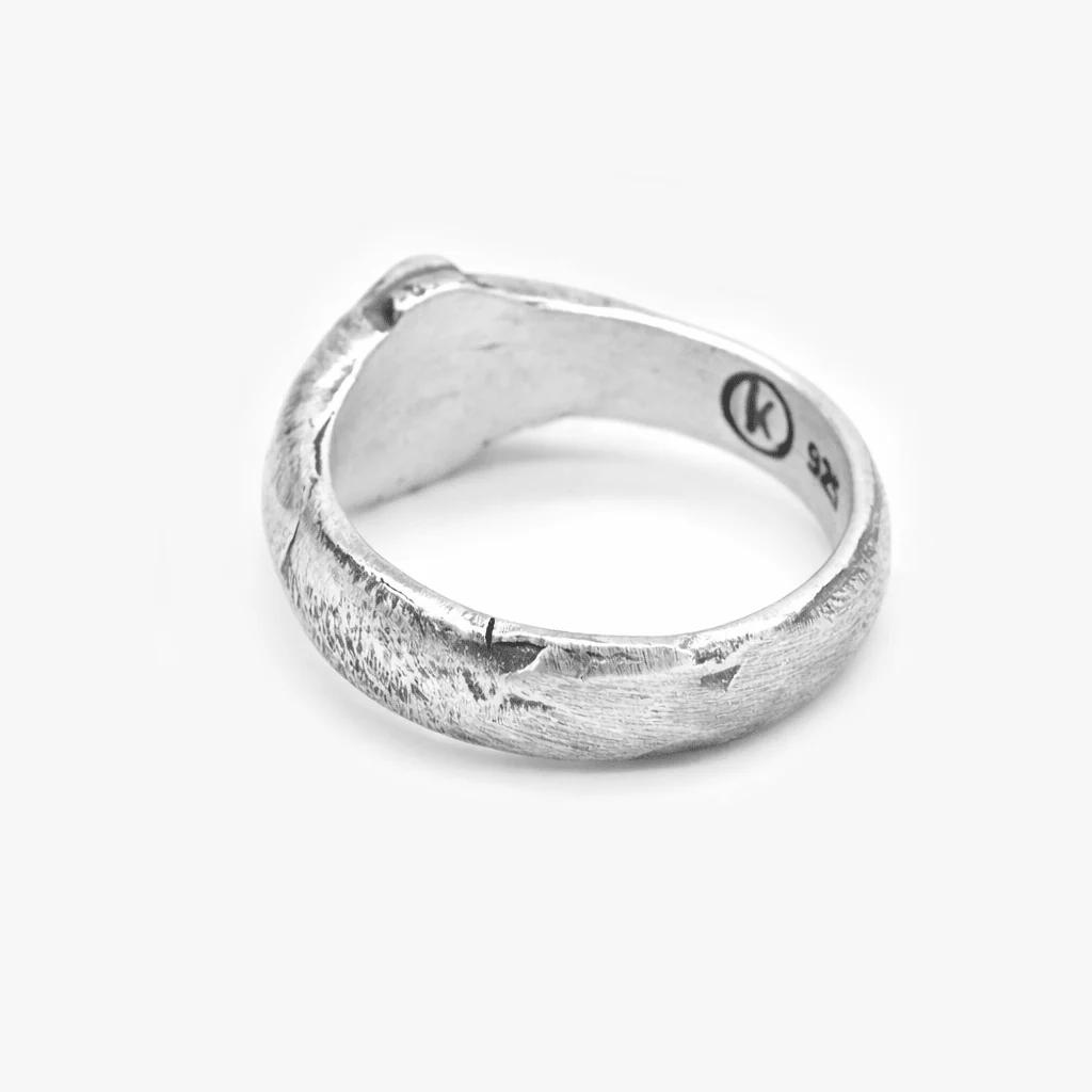 Handshake Sterling Silver Ring - Image 3