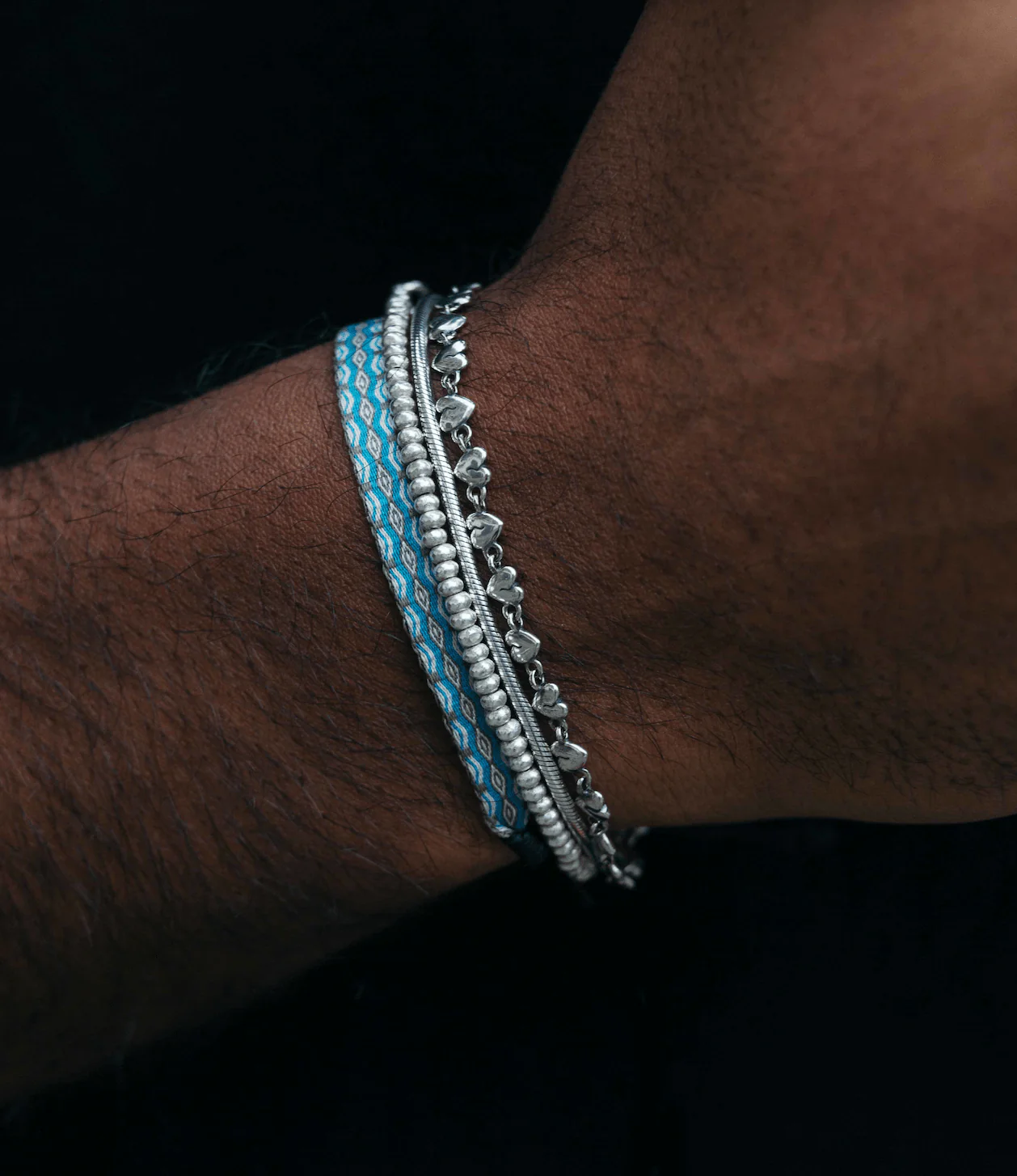 Heartbreak Sterling Silver Chain Bracelet - Image 3