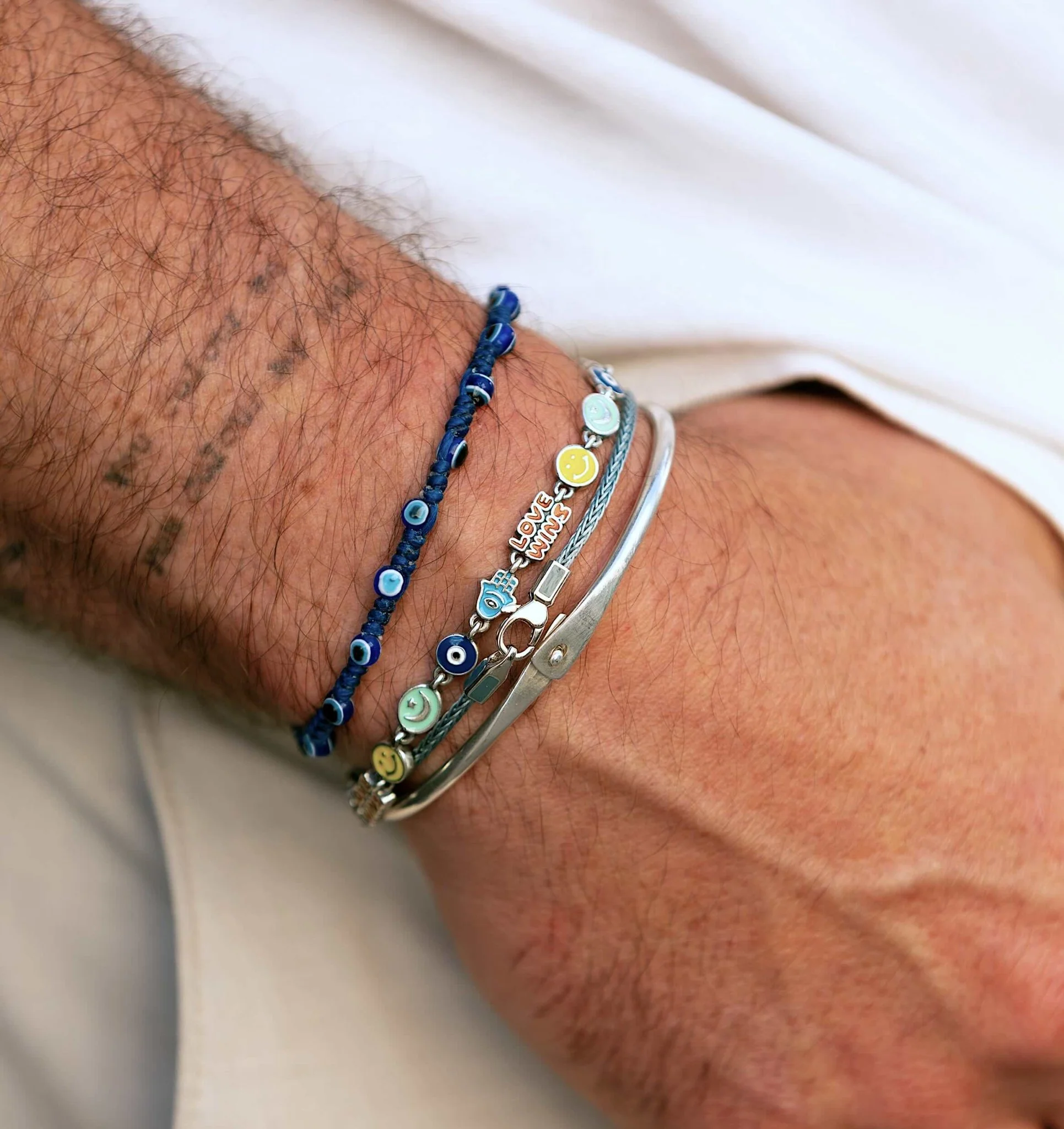 Holidays Sterling Silver Bracelet With Multi Enamelled Charms - Image 3