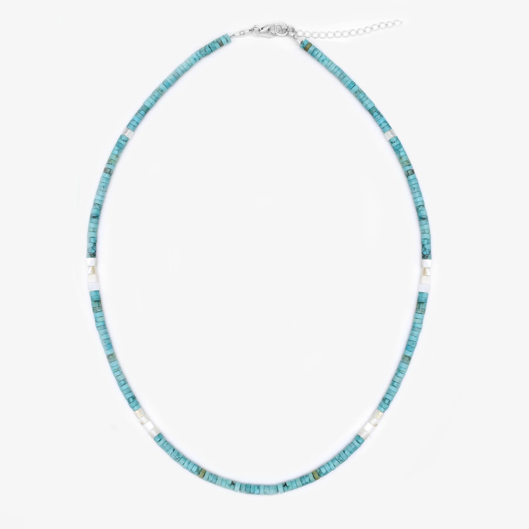 Necklace With Arizona Turquoise Beads - Image 2