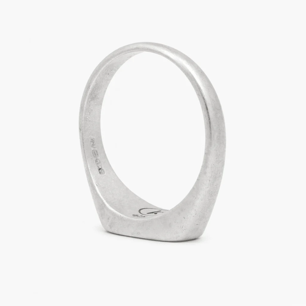 Octagon Signet Ring With Lapis Lazuli Stone - Image 2