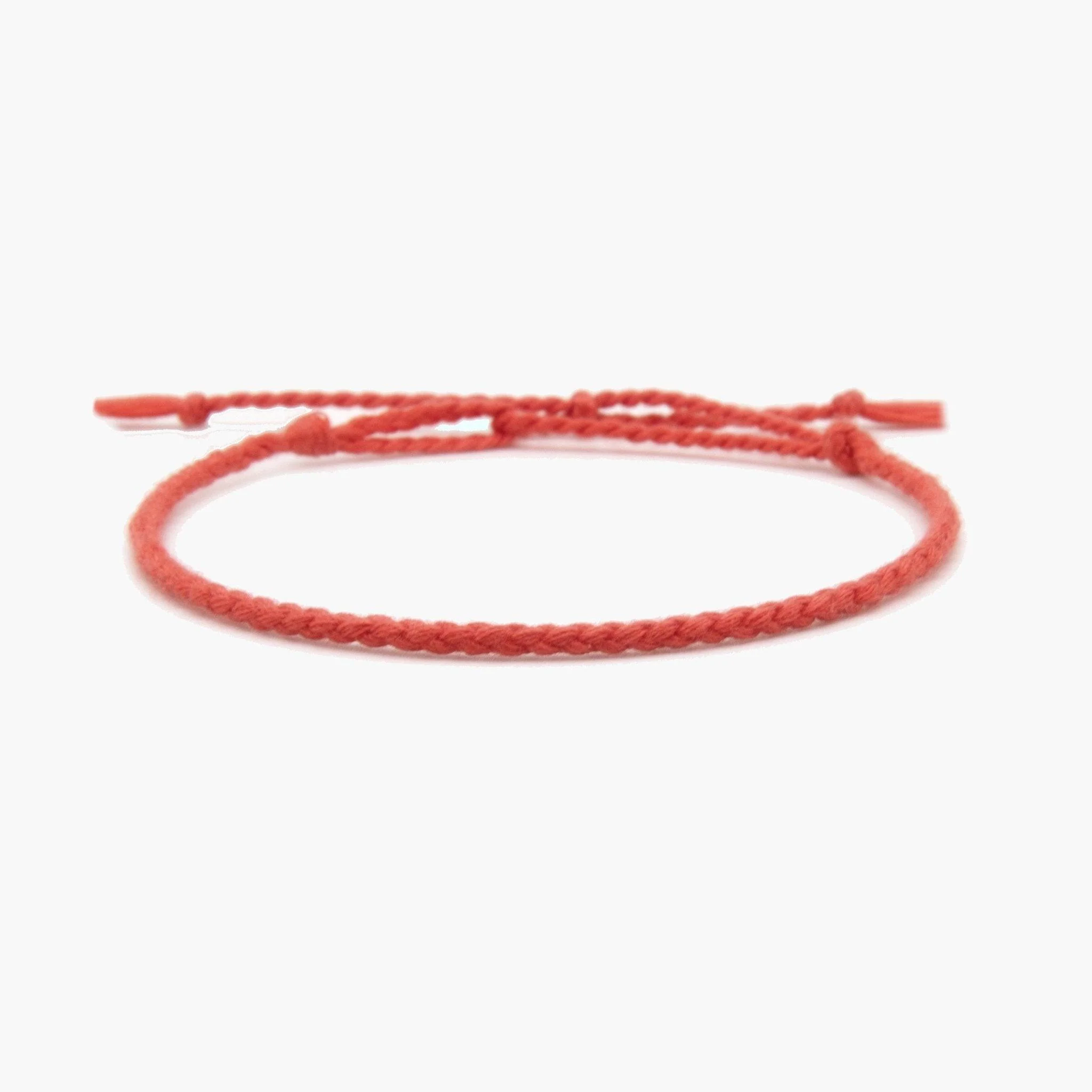 Pranayama Cotton Bracelet (Temple Red) - Image 2