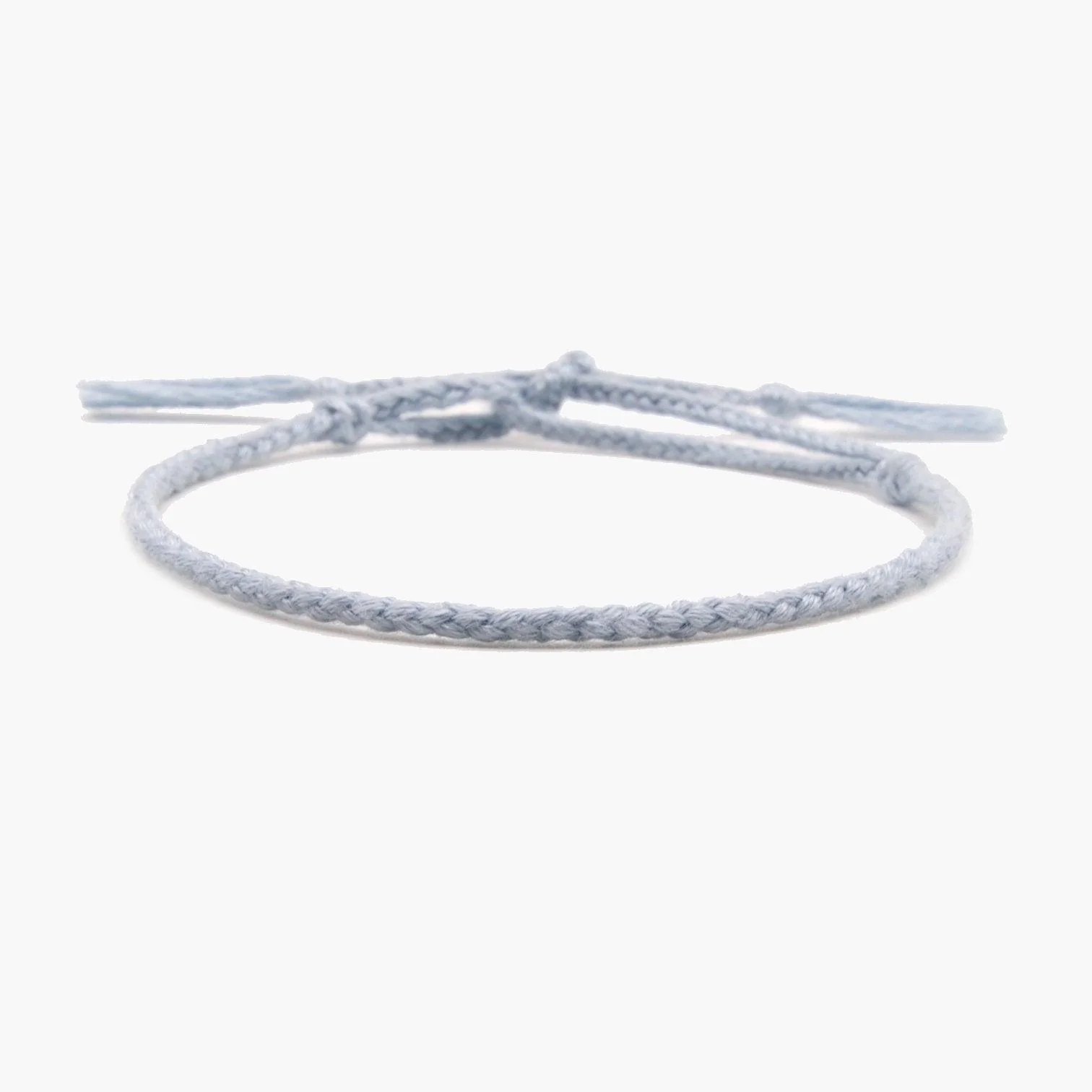 Pranayama Cotton Bracelet (Light Blue) - Image 2