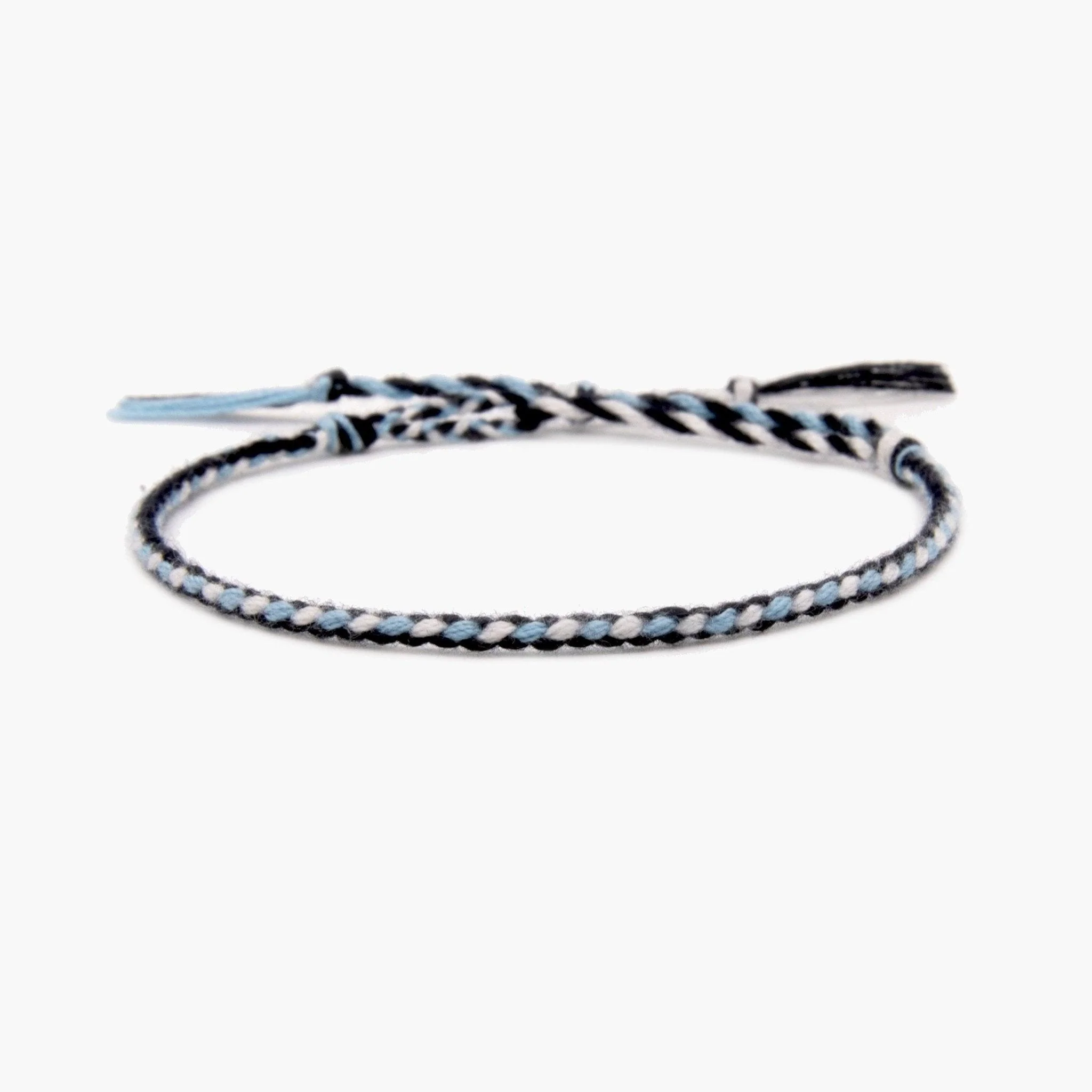 Pranayama Cotton Bracelet (Shade of Blue) - Image 2