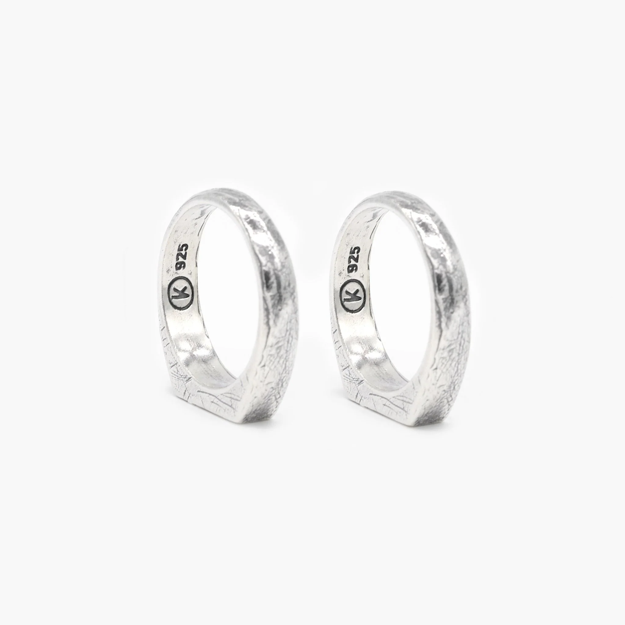 Pure Soul Double Sterling Silver Ring - Image 3