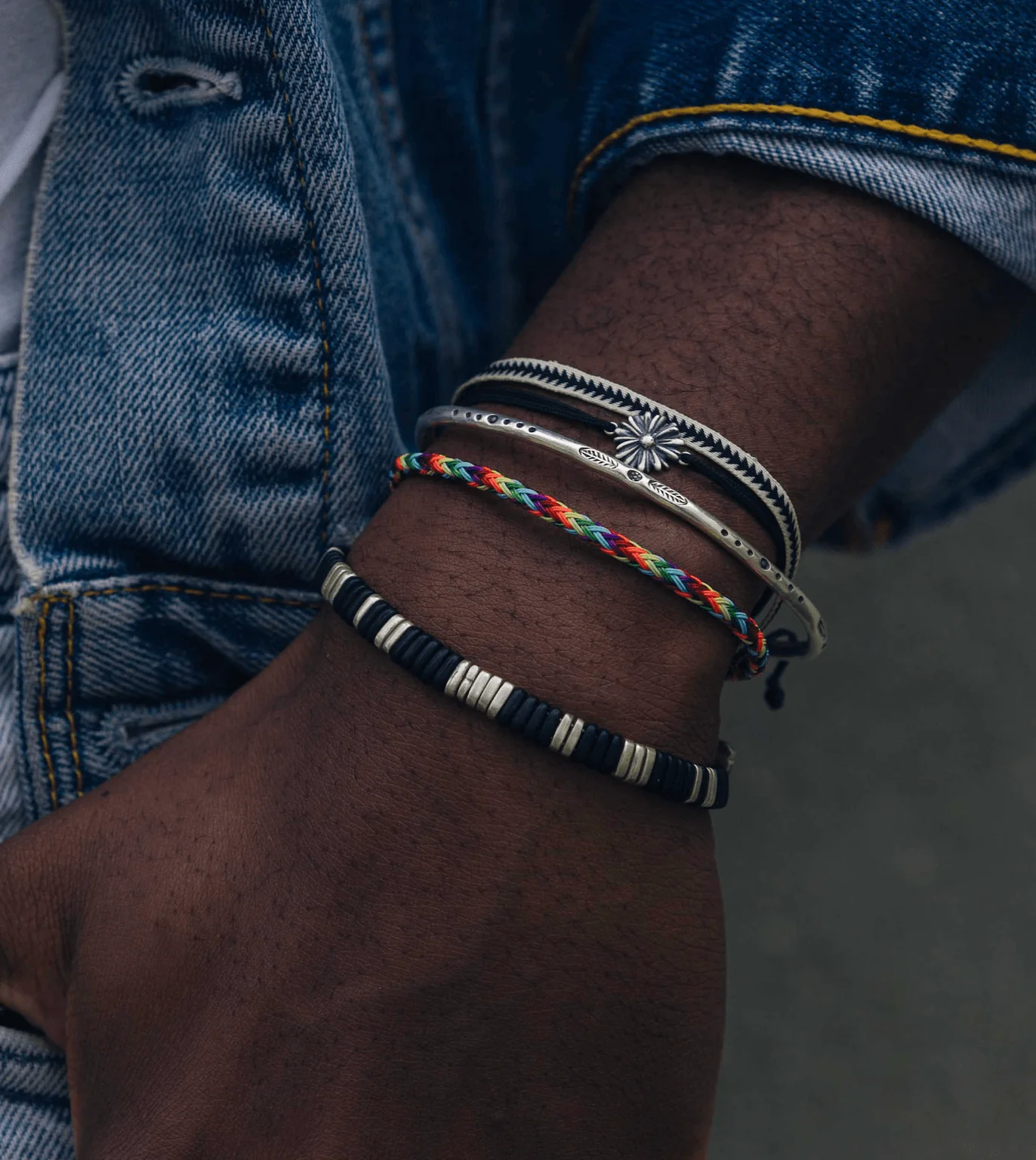Sailing Cable "Plata" Bracelet (Multicolors) - Image 4