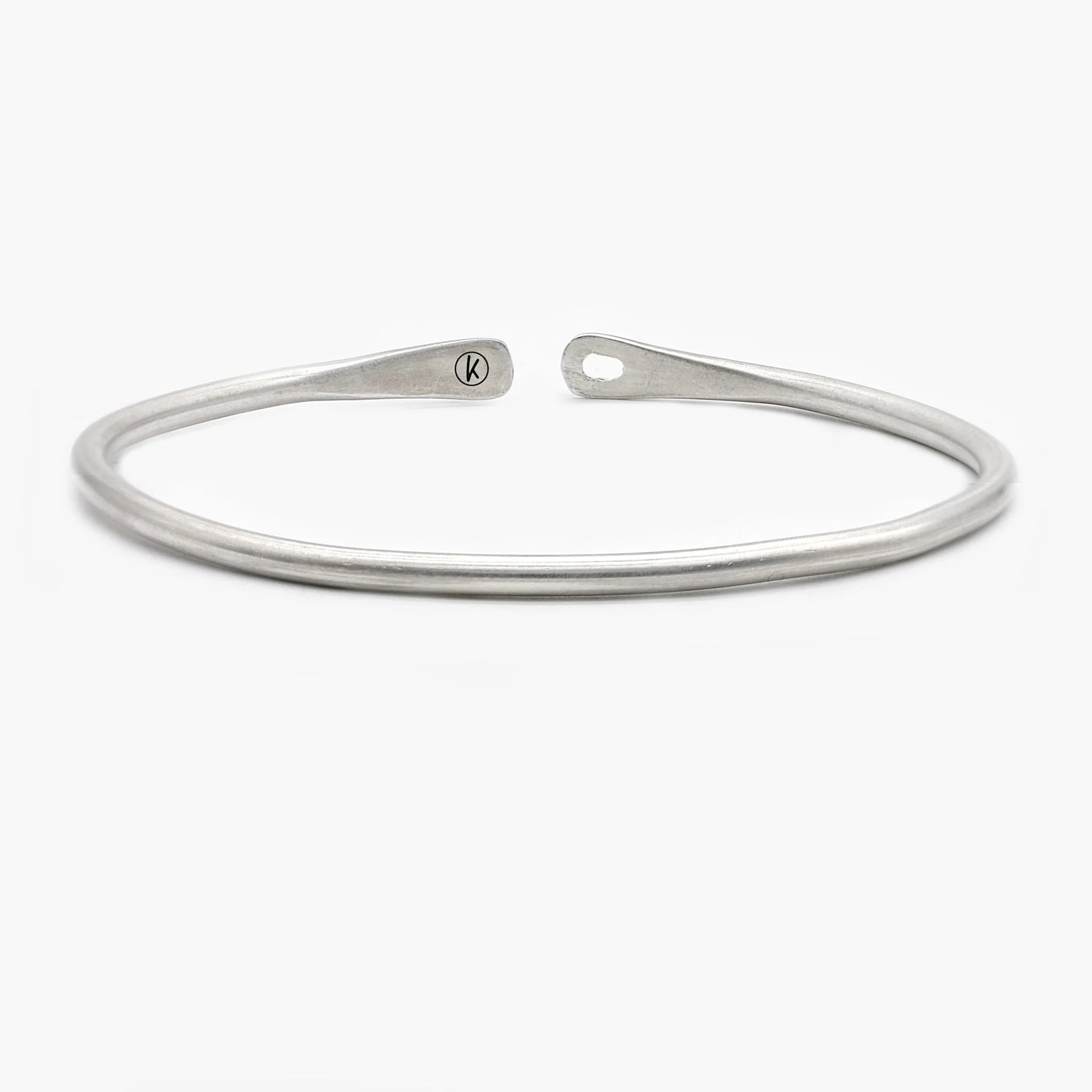 Sterling Silver Lockup Bangle - Image 2