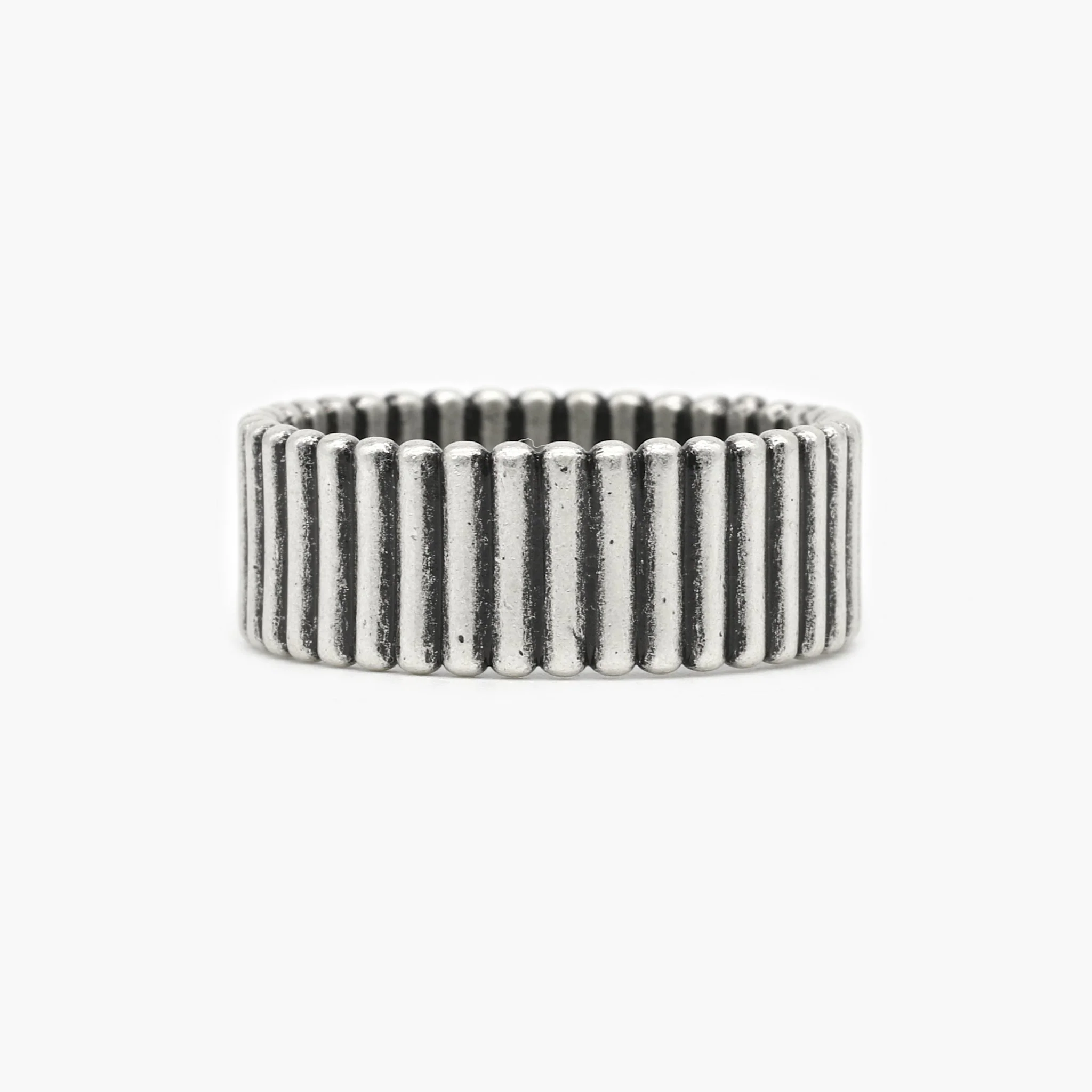 Sterling Silver Tubes Ring - Image 2